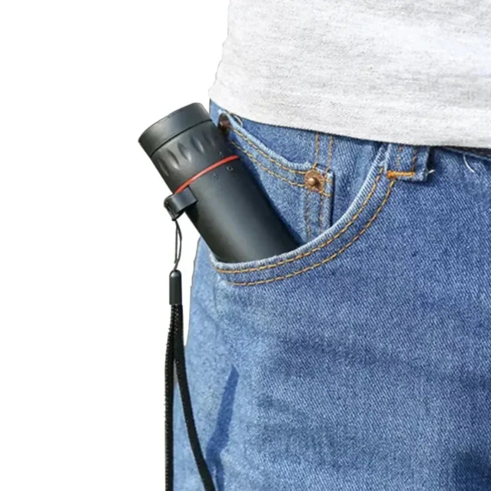 2026 2000X25 HD Monocular Telescope, Compact Portable for Travel, Hiking, Fishing, Camping, Stargazing, Concerts & Bird Watching