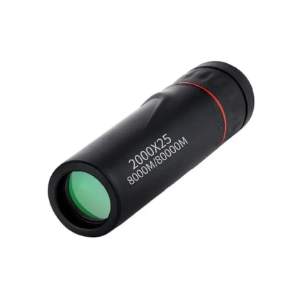 2026 2000X25 HD Monocular Telescope, Compact Portable for Travel, Hiking, Fishing, Camping, Stargazing, Concerts & Bird Watching